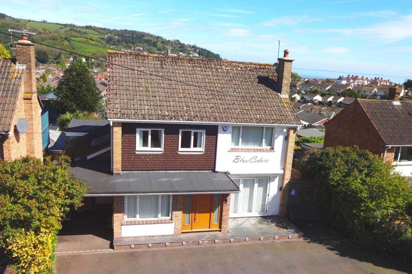 Villa Blue Cedars Minehead Exterior foto